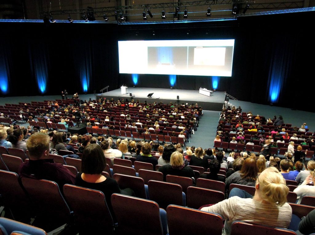 the audience, the public lecture, lecture